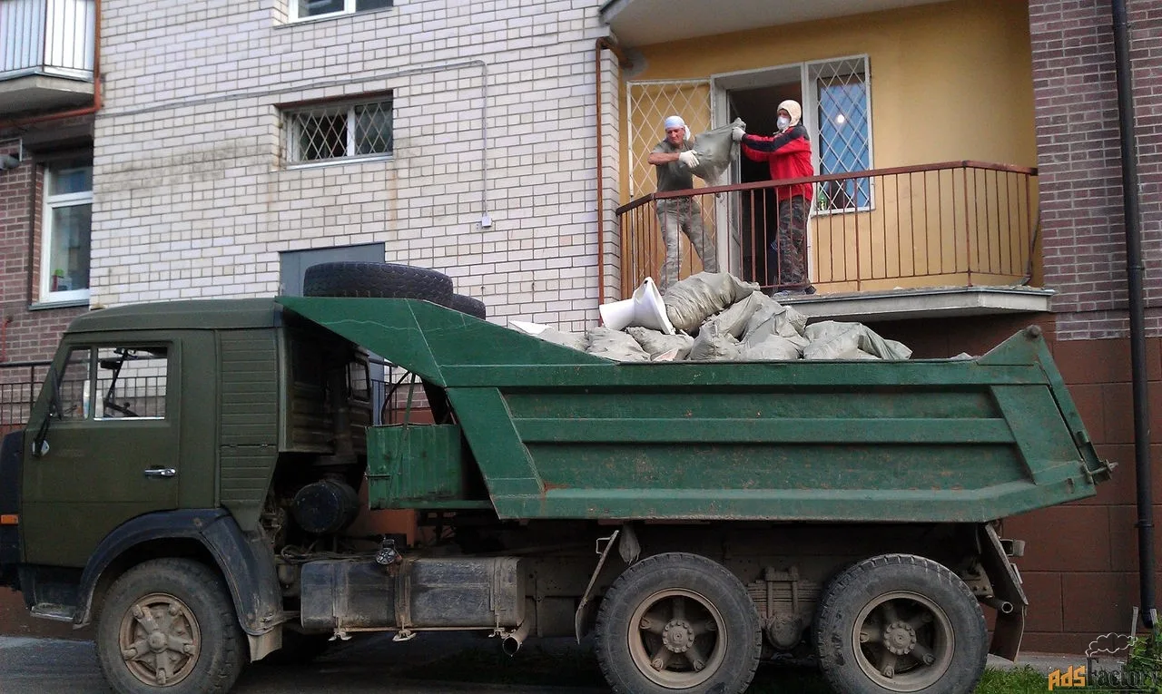 Вывоз мусора с грузчиками и погрузкой в Тюмени от 2348 руб. — ПроМусор, услуги под ключ