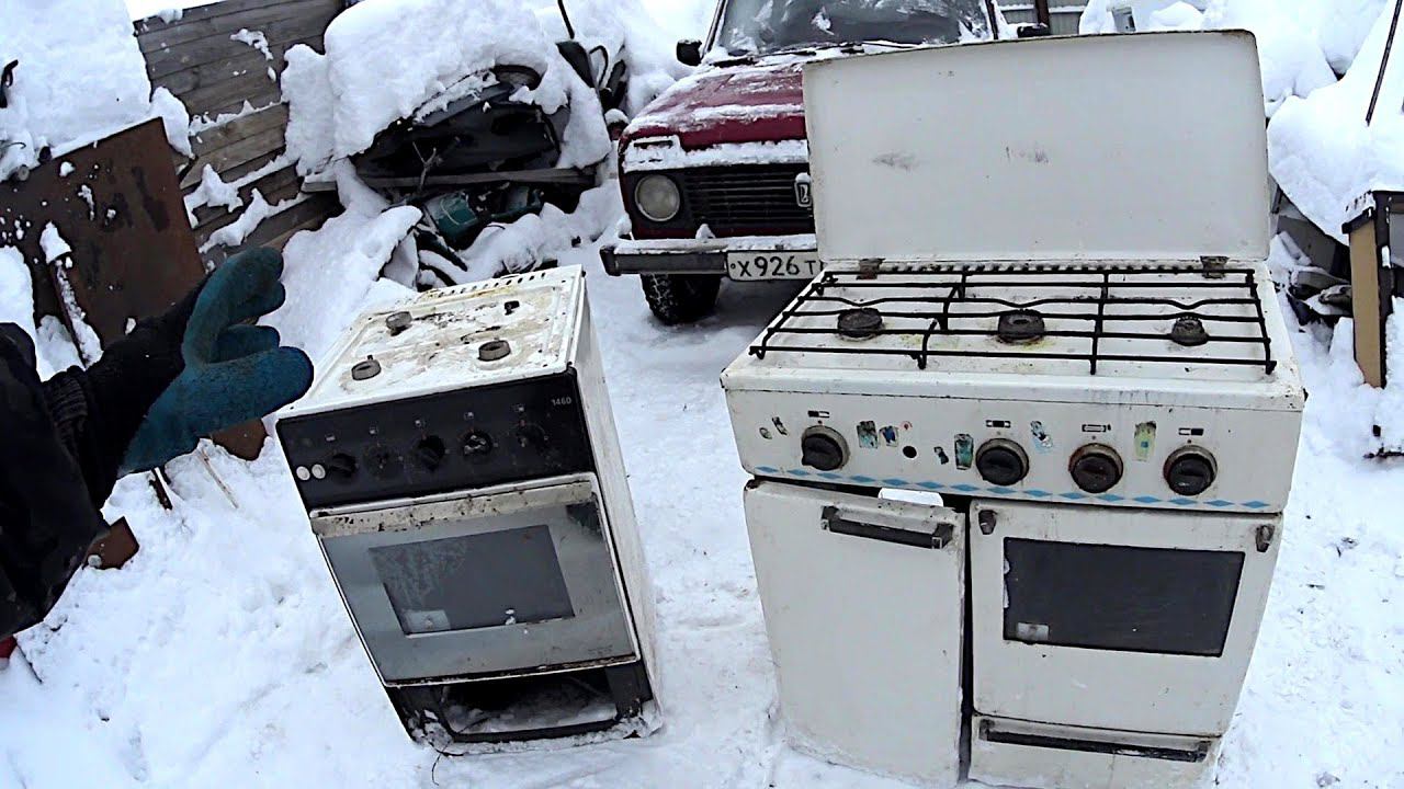 Вывоз газовых плит с утилизацией в Тюмени в октябре