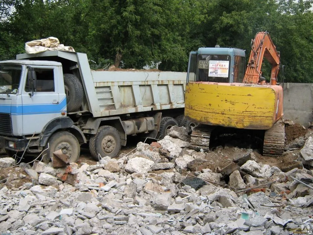 Вывоз бетонного боя и утилизация в Тюмени в октябре