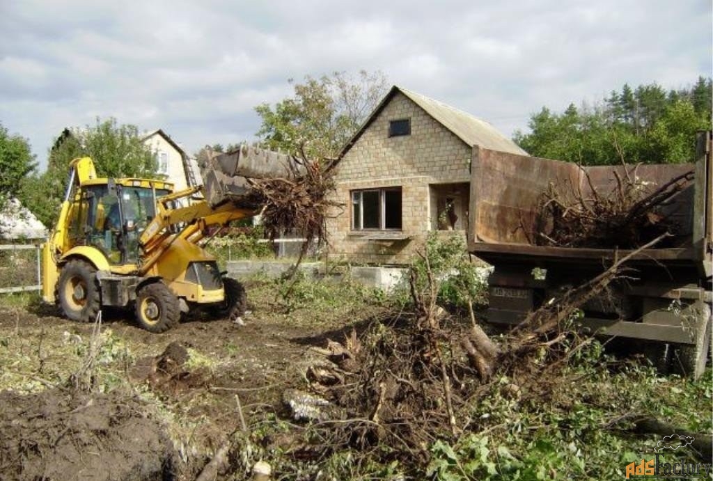 Уборка участков от мусора любой сложности в Тюмени в октябре