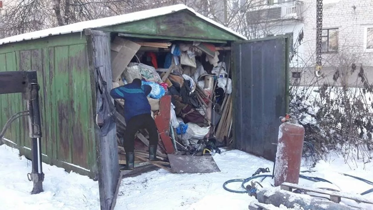 Вывоз мусора из гаража с гарантией чистоты в Тюмени в октябре